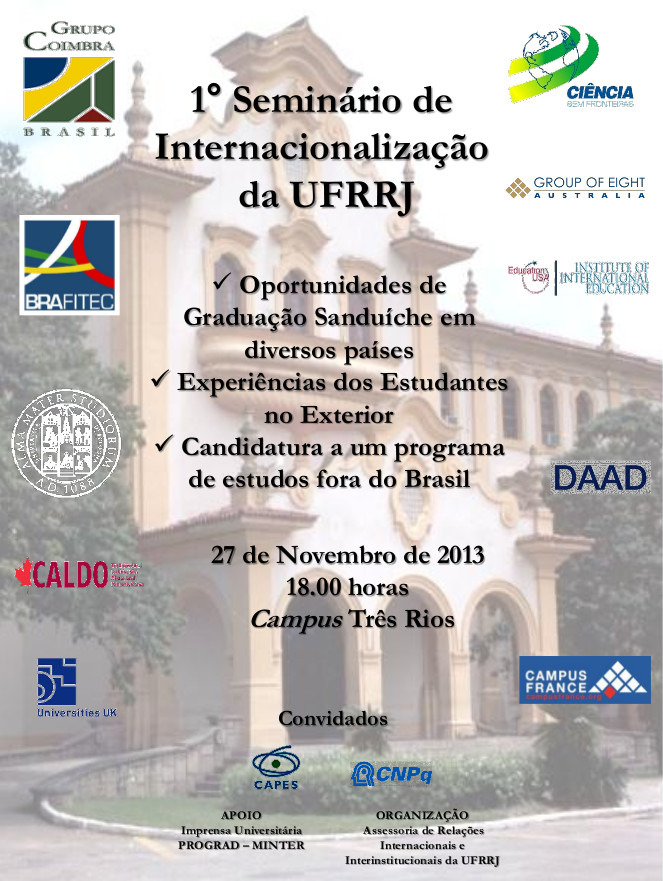 1º Seminário De Internacionalização Da UFRRJ